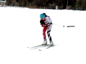 Camille en course